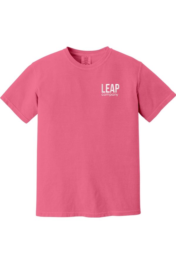 Leap: ADULT Comfort Colors Ringspun Short Sleeve Shirt (Embroidered)