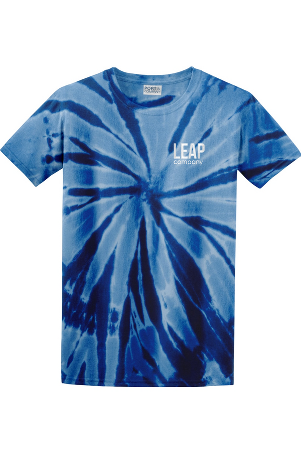 Leap: ADULT Tie-Dye Tee (Embroidered)