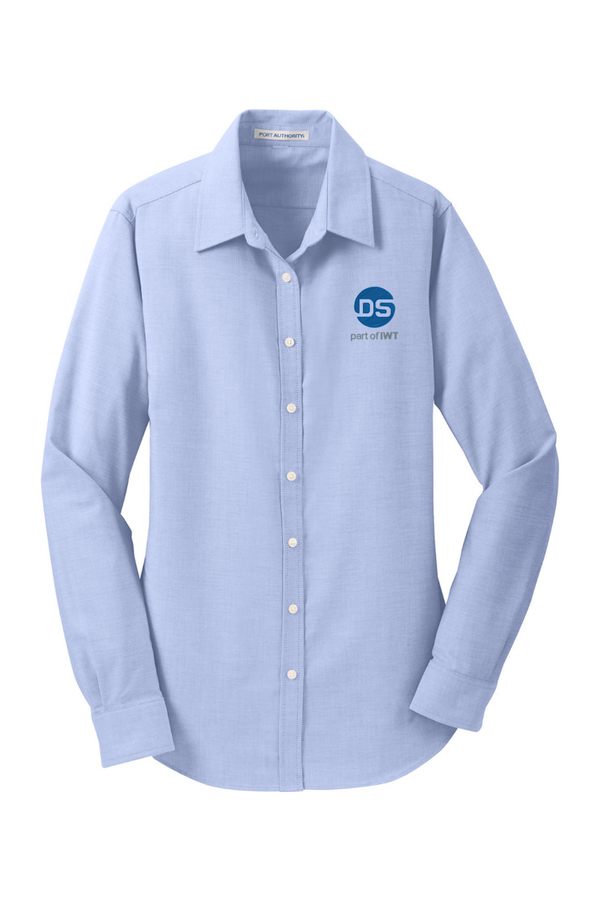 DS/IWT: LADIES Classic Longsleeve Oxford Shirt (Embroidered)