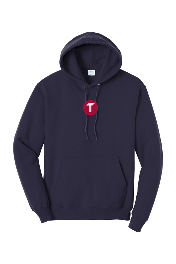 Torc: ADULT Fleece Pullover Hooded Sweatshirt (Embroidered)