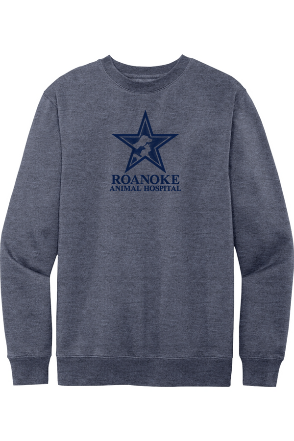 RAH: ADULT SoftSpun Fleece Crewneck Sweatshirt (FullFront Embroidery)