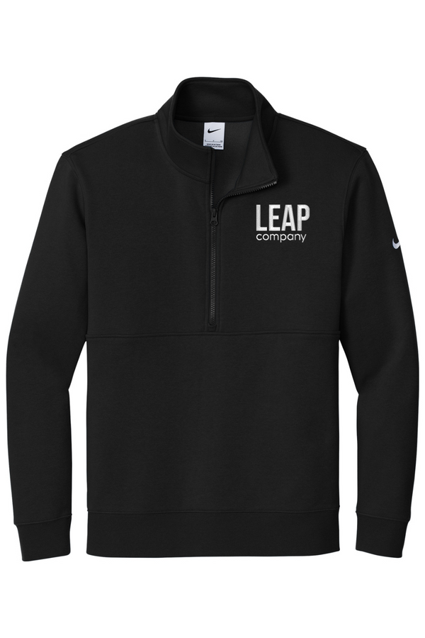 Leap: Nike ADULT Fleece 1/2-Zip (Embroidered)