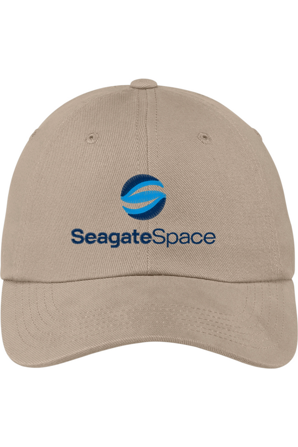 Seagate Space: Brushed Twill Cap (Embroidered)