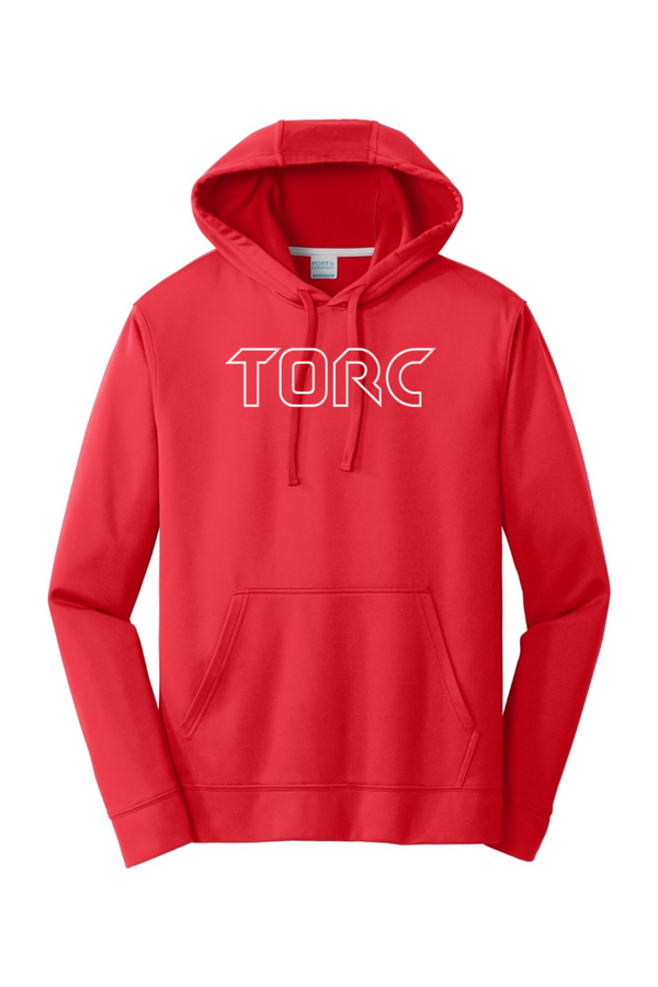 Torc: ADULT Performance Fleece Pullover Hooded Sweatshirt (FullFront Embroidery)