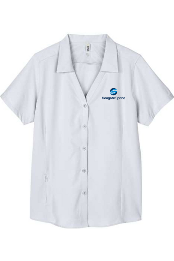Seagate Space: LADIES UV Pro Marina Shirt (Embroidered)
