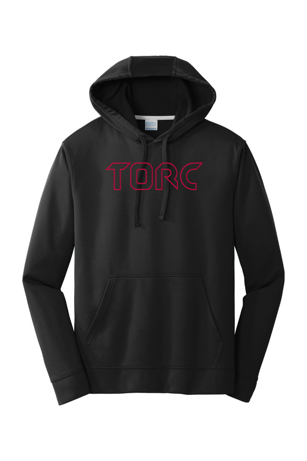 Torc: ADULT Performance Fleece Pullover Hooded Sweatshirt (FullFront Embroidery)
