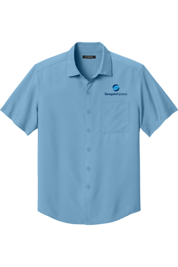 Seagate Space: ADULT Short Sleeve UV Dockside Shirt (Embroidered)