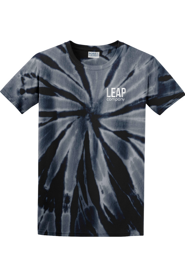 Leap: ADULT Tie-Dye Tee (Embroidered)