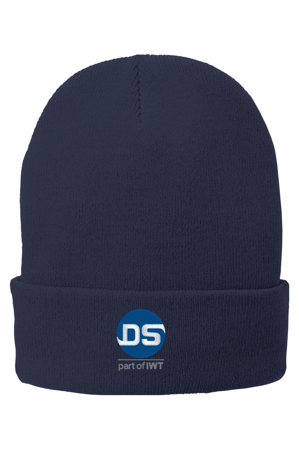 DS/IWT:  Fleece-Lined Knit Cap (Embroidered)