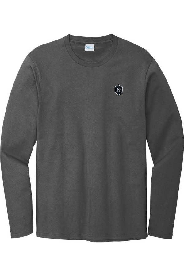 North Cross: ADULT 6oz Ringspun Long Sleeve T-shirt (Embroidered)