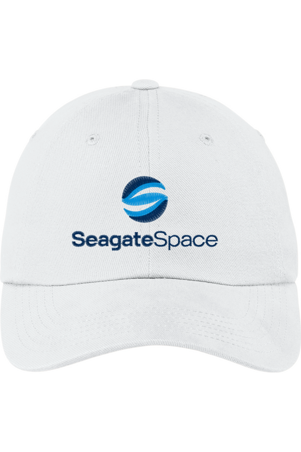 Seagate Space: Brushed Twill Cap (Embroidered)