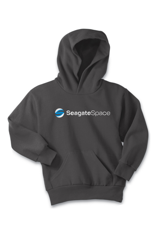 Seagate Space: YOUTH Classic Fleece Pullover Hooded Sweatshirt (Embroidered)