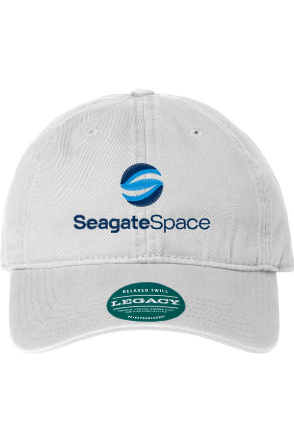 Seagate Space: Legacy Relaxed Twill Hat (Embroidered)
