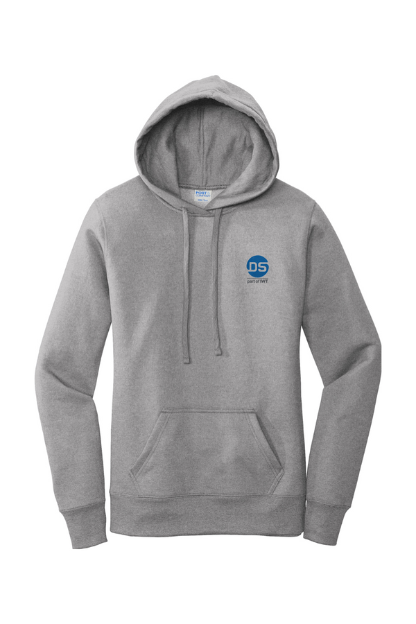 DS/IWT: LADIES Classic Fleece Pullover Hooded Sweatshirt (Embroidered)