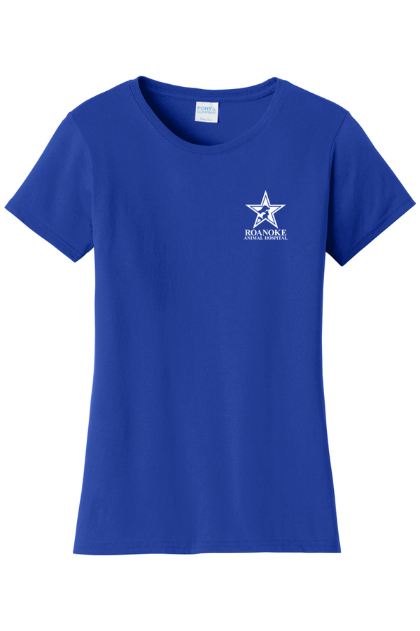 RAH: LADIES Ringspun Cotton Tee (Printed)