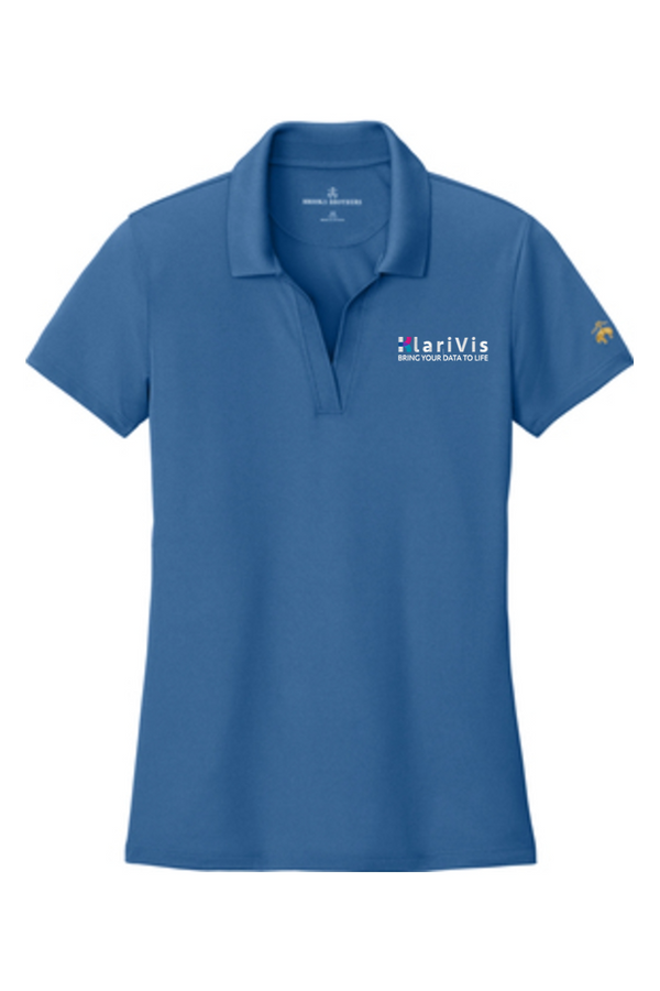 KlariVis: Brooks Brothers LADIES Mesh Pique Performance Polo (Embroidered)