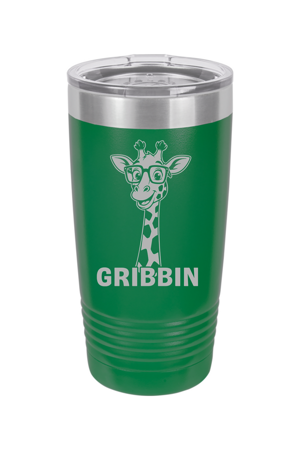 Gribbin: 20oz Stainless Steel Tumbler (Engraved)