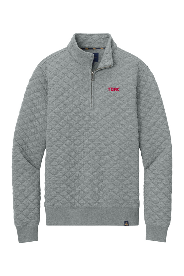 Torc: ADULT Brooks Brothers Diamond Quilt 1/4-Zip (Embroidered)