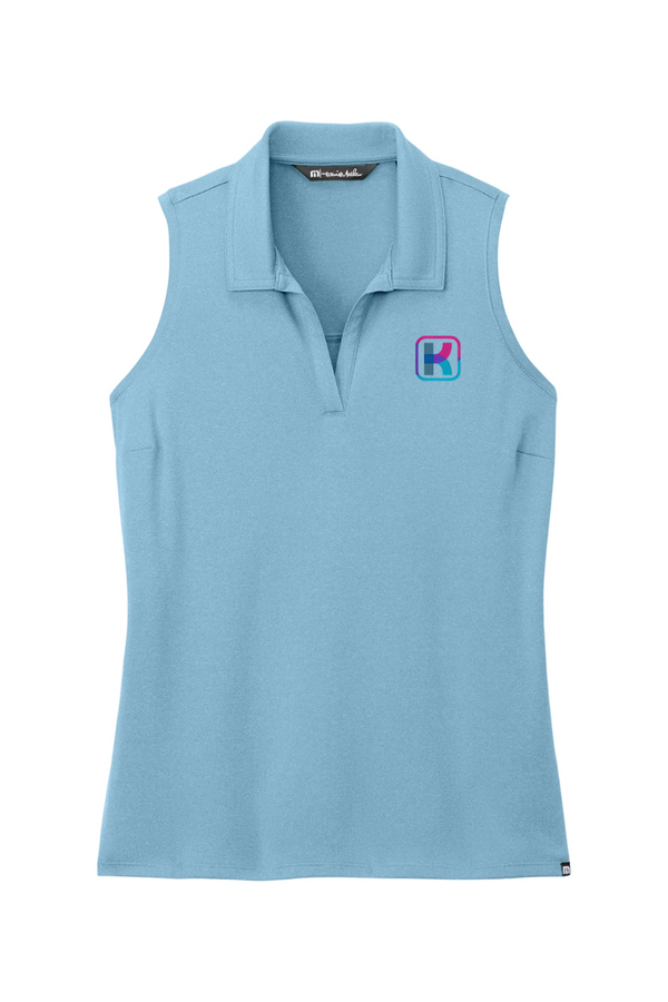 KlariVis: TravisMathew LADIES Coto Performance Sleeveless Polo (Embroidered)
