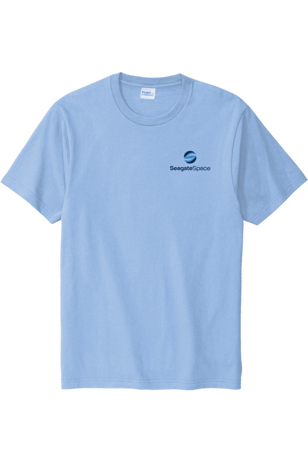 Seagate Space: ADULT Cozy Ringspun Tee (Embroidered)