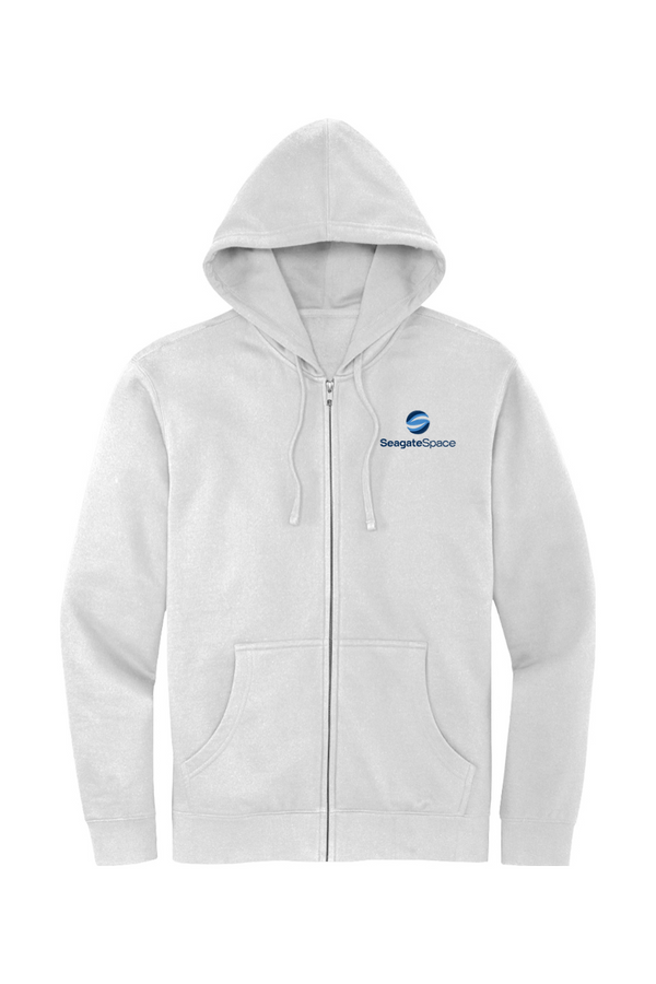 Seagate Space: ADULT SoftSpun Fleece Full-Zip Hoodie (Embroidered)