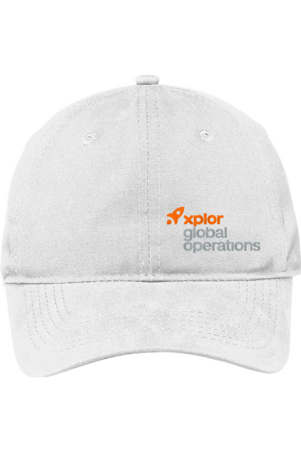 Xplor Global Ops: Soft Brushed Canvas Cap (Embroidered)