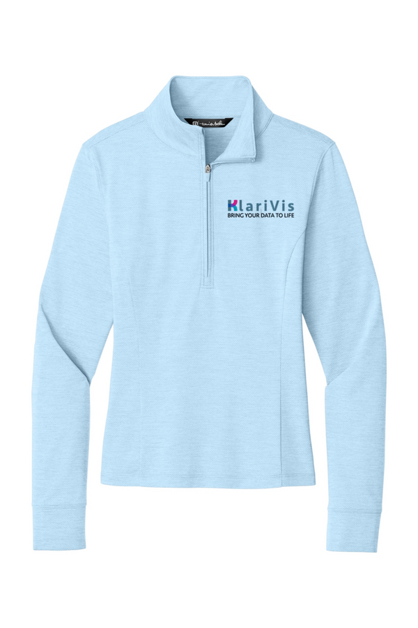 KlariVis: TravisMathew LADIES Onward 1/2-Zip (with Sleeve Logo)