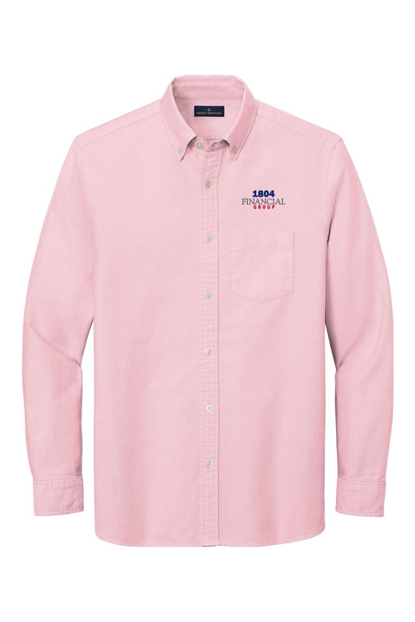 1804: ADULT Brooks Brothers Casual Oxford Cloth Shirt (Embroidered)