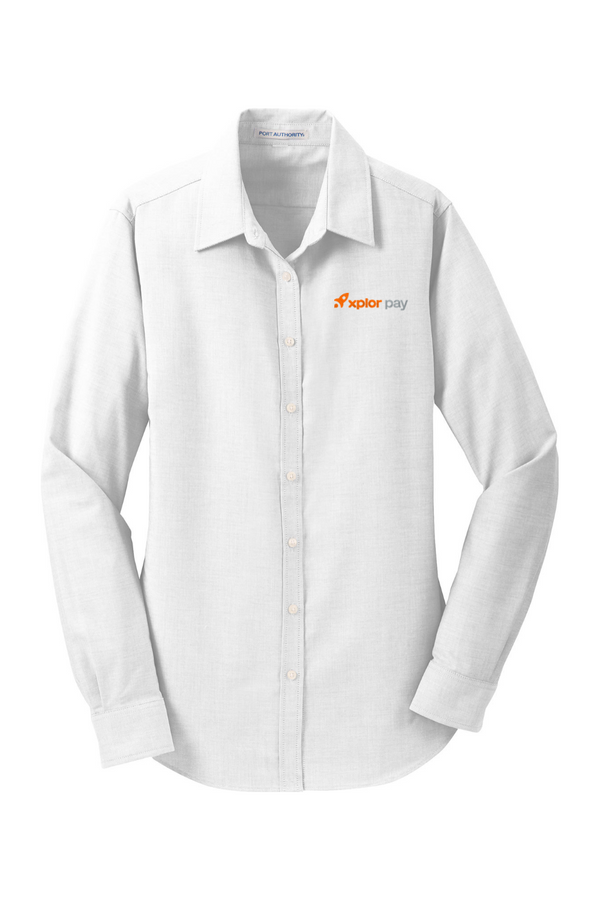 Xplor Pay: LADIES Oxford Shirt (Embroidered)