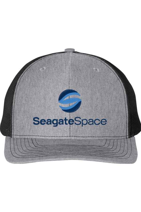 Seagate Space: Richardson Snapback Trucker Cap (Embroidered)