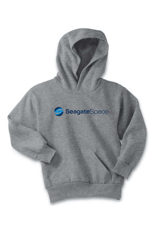 Seagate Space: YOUTH Classic Fleece Pullover Hooded Sweatshirt (Embroidered)
