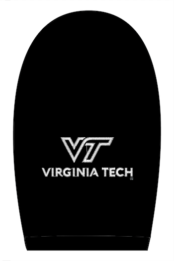VTTI Chevron with VT Sleeve Logo: ADULT Comfort Colors Ringspun Pocket Tee (Embroidered)