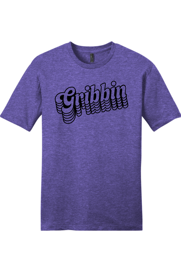 Gribbin: ADULT Ringspun Heather Tee (Printed)