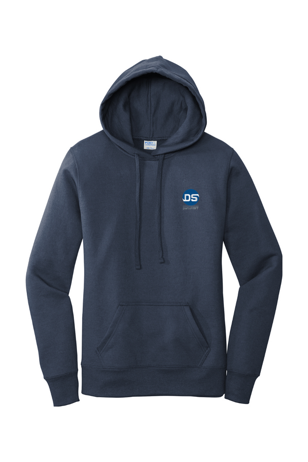 DS/IWT: LADIES Classic Fleece Pullover Hooded Sweatshirt (Embroidered)