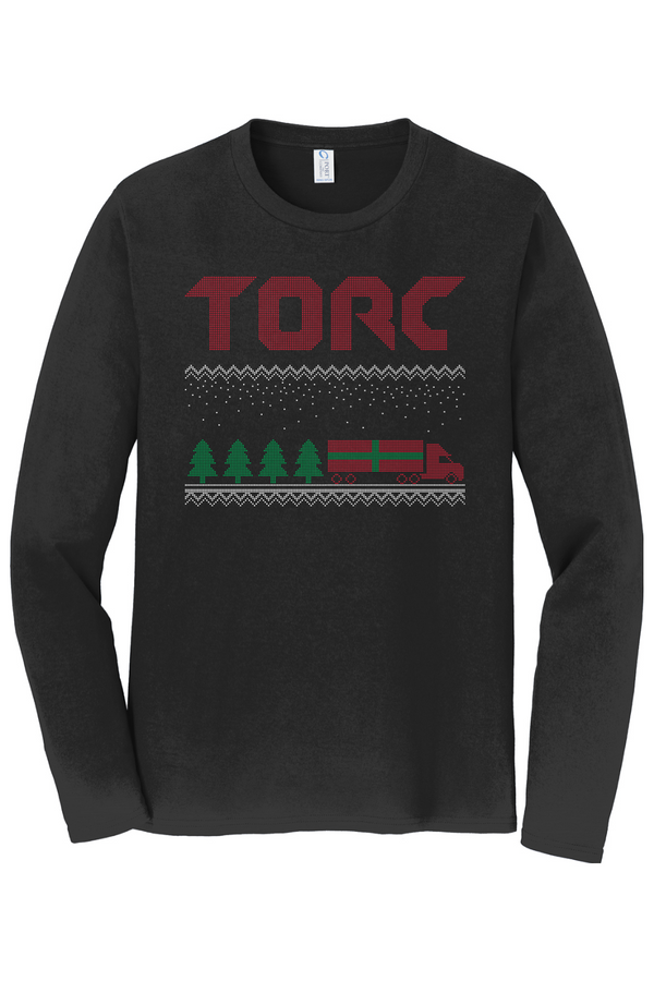 Torc Holiday: ADULT Long Sleeve Ringspun Tee (Printed)