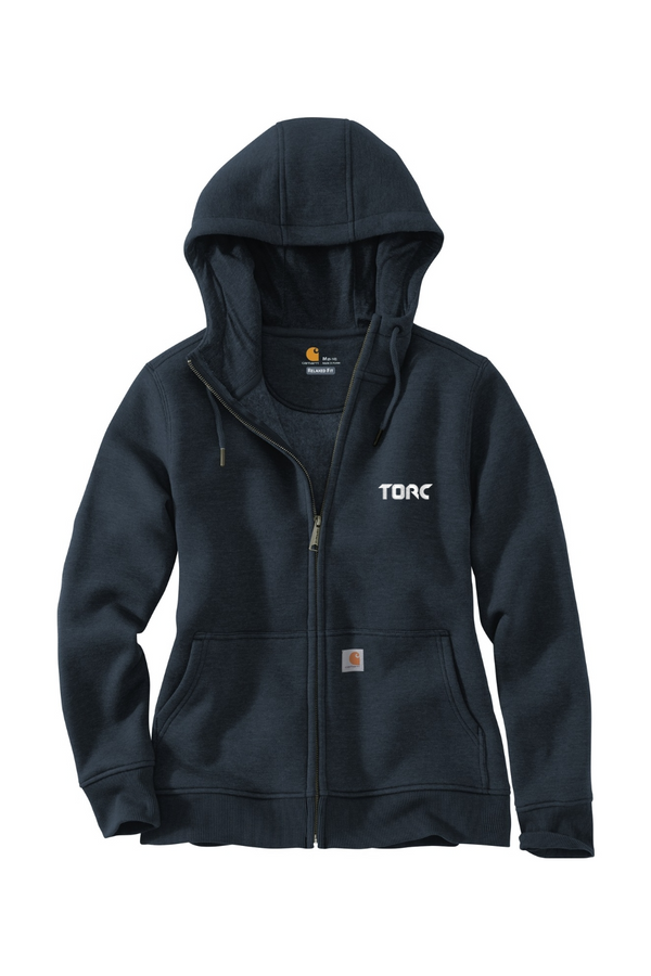 Torc: Carhartt LADIES Clarksburg Full-Zip Hoodie (Embroidered)
