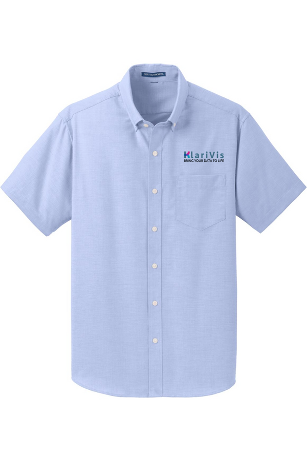 KlariVis: ADULT Short Sleeve Oxford Shirt