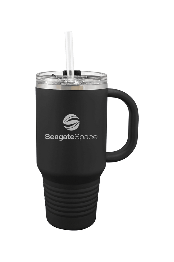 Seagate Space: 32 oz. Travel Mug with Snap Lid and Straw (Engraved)