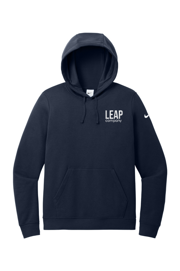 Leap: Nike LADIES Club Fleece Pullover Hoodie (Embroidered)