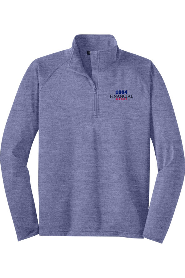 1804: ADULT Sport-Wick Stretch 1/2-Zip Pullover