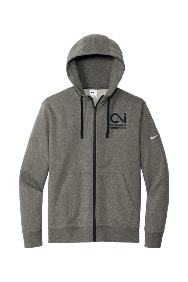 2C: Nike ADULT Fleece Full-Zip Hoodie (Embroidered)