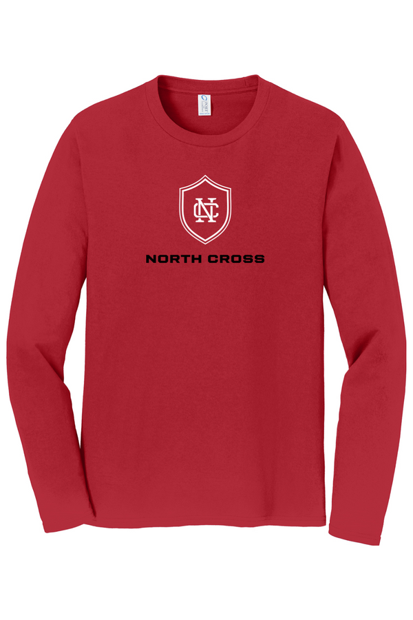 North Cross: ADULT Ringspun Long Sleeve Tee (Printed)