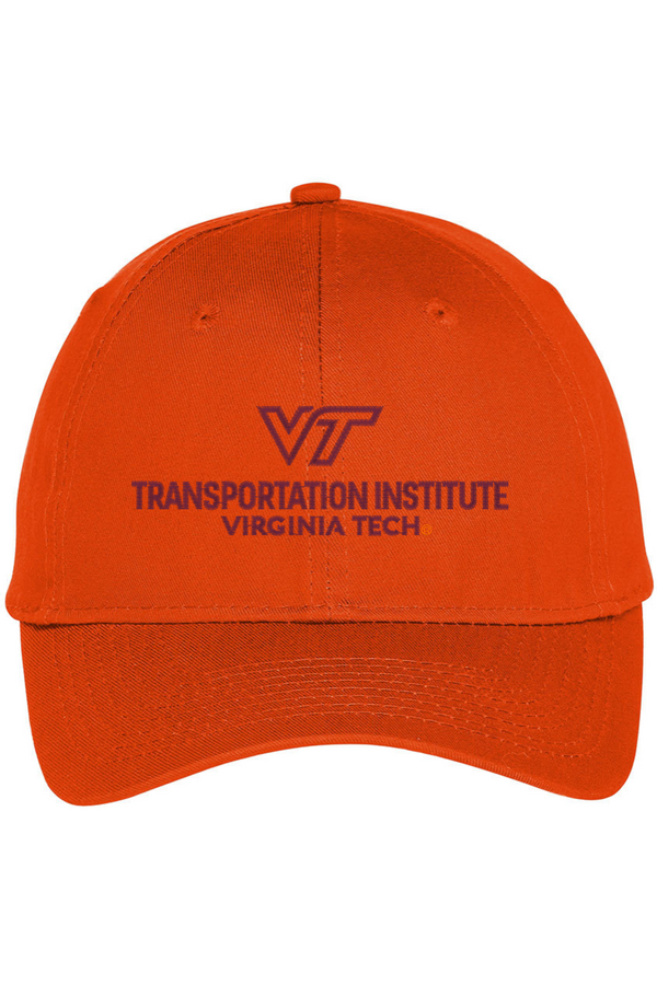 VTTI: Six-Panel Unstructured Cotton Twill Cap (Embroidered)