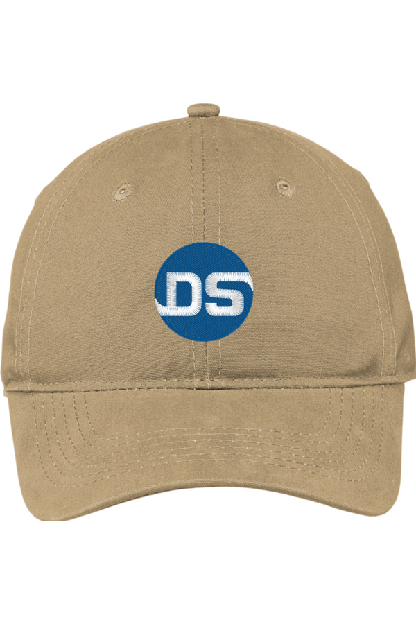 DS: ADULT Soft Brushed Canvas Cap (Embroidered)