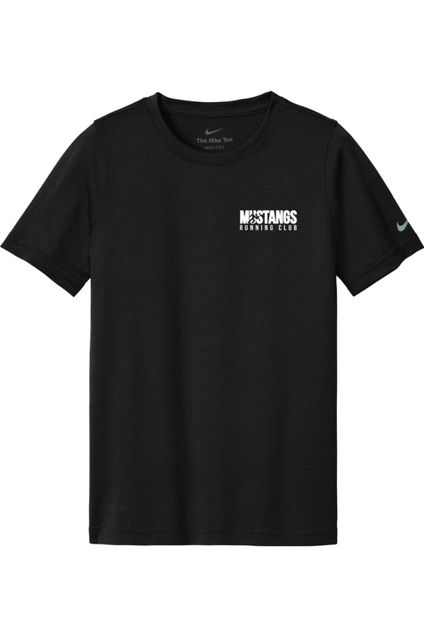 Mustangs Running Club: Nike YOUTH Swoosh Sleeve Legend Tee