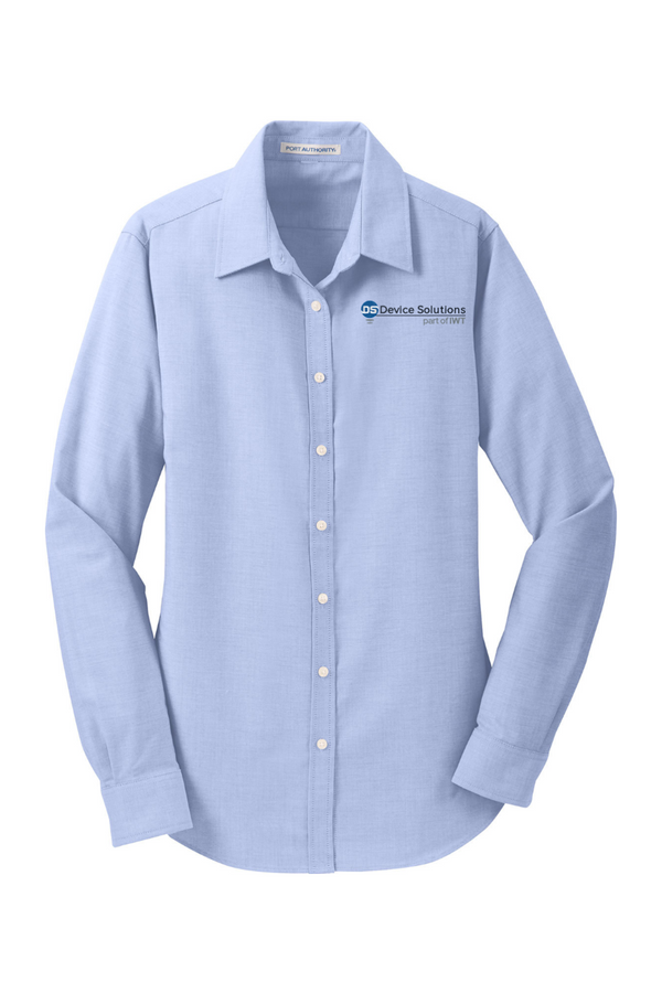 DS/IWT: LADIES Classic Oxford Shirt (Embroidered)