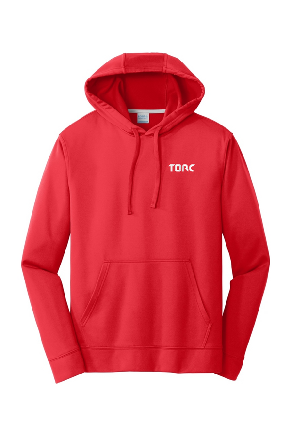 Torc: ADULT Performance Fleece Pullover Hooded Sweatshirt (Embroidered)