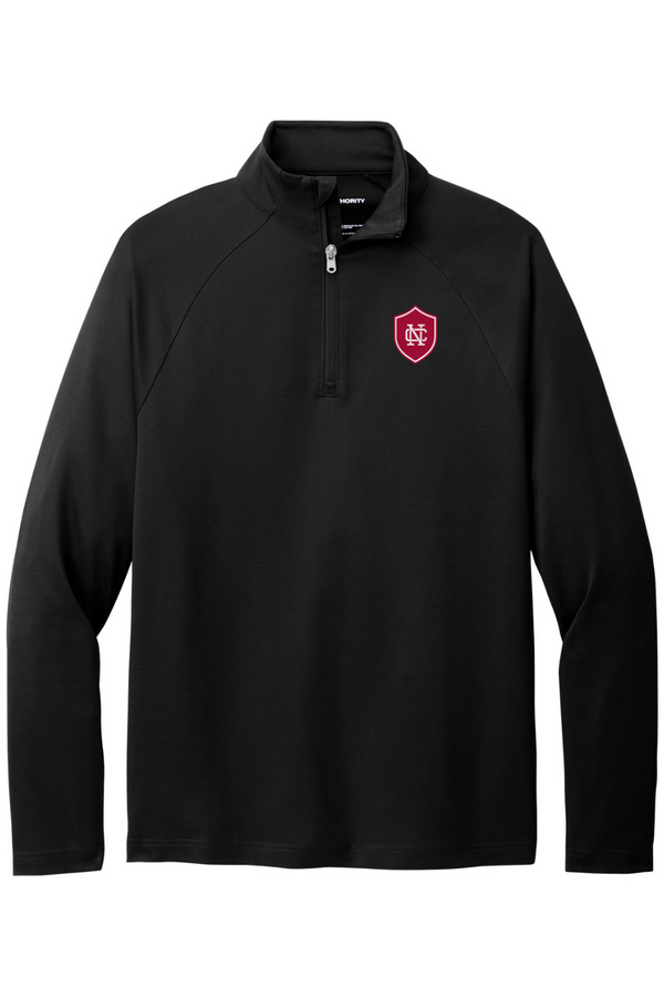 North Cross: ADULT Carbon-Neutral Performance 1/4-Zip (Embroidered)