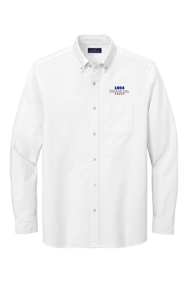 1804: ADULT Brooks Brothers Casual Oxford Cloth Shirt (Embroidered)