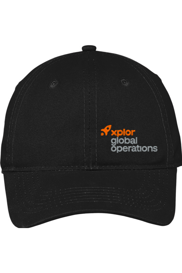 Xplor Global Ops: Soft Brushed Canvas Cap (Embroidered)
